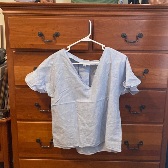 Madewell Tops - Madewell Sundrift Ruffle Top